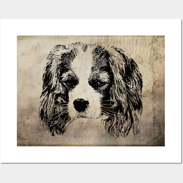 Cavalier King Charles Spaniel Wall Art by DoggyStyles